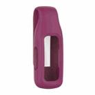 For Fitbit Ace 3 / Inspire 2 Silicone Protective Clip Case Cover(Wine Red) - 1