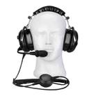 RETEVIS EH070K 2 Pin Adjustable Volume Binaural Noise Reduction Headphone Microphone - 1