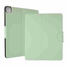 For iPad Pro 12.9 2022 / 2021 Electric Pressed Texture Horizontal Flip Leather Tablet Case with Holder & Pen Slot(Mint Green) - 1