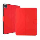 For iPad Pro 11 2022 / 2021 Electric Pressed Texture Horizontal Flip Leather Tablet Case with Holder & Pen Slot(Red) - 1