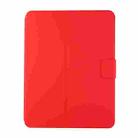 For iPad Pro 11 2022 / 2021 Electric Pressed Texture Horizontal Flip Leather Tablet Case with Holder & Pen Slot(Red) - 2