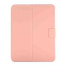 For iPad Pro 11 2022 / 2021 Electric Pressed Texture Horizontal Flip Leather Tablet Case with Holder & Pen Slot(Pink) - 2