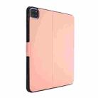 For iPad Pro 11 2022 / 2021 Electric Pressed Texture Horizontal Flip Leather Tablet Case with Holder & Pen Slot(Pink) - 3