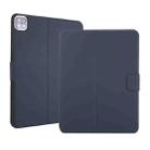 For iPad Pro 11 2022 / 2021 Electric Pressed Texture Horizontal Flip Leather Tablet Case with Holder & Pen Slot(Dark Gray) - 1