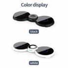 H20 15W QI Standard 3 in 1 Planar Figure-8-shaped Magnetic Wireless Charger for Phones & Apple Watch & AirPods(Black) - 2