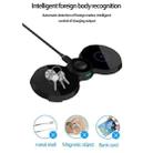 H20 15W QI Standard 3 in 1 Planar Figure-8-shaped Magnetic Wireless Charger for Phones & Apple Watch & AirPods(Black) - 5