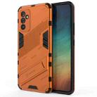 For Samsung Galaxy A82 5G Punk Armor 2 in 1 PC + TPU Shockproof Case with Invisible Holder(Orange) - 1