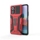 For Xiaomi Redmi Note 10 Pro War Chariot Series Armor All-inclusive Shockproof PC + TPU Protective Case with Invisible Holder(Red) - 1