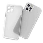 For iPhone 12 mini 0.3mm Ultra-thin Frosted Soft Case with Detachable Buttons (Transparent) - 1