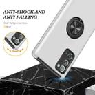 For Samsung Galaxy Note20 PC + TPU Shockproof Magnetic Protective Case with Invisible Ring Holder(Silver) - 3