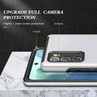 For Samsung Galaxy Note20 PC + TPU Shockproof Magnetic Protective Case with Invisible Ring Holder(Silver) - 5