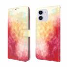 Watercolor Pattern Horizontal Flip Leather Case with Holder & Card Slot & Wallet For iPhone 11(Spring Cherry) - 1