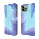 Watercolor Pattern Horizontal Flip Leather Case with Holder & Card Slot & Wallet For iPhone 11 Pro(Winter Snow) - 1