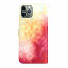 Watercolor Pattern Horizontal Flip Leather Case with Holder & Card Slot & Wallet For iPhone 11 Pro Max(Spring Cherry) - 3