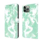 Cloud Fog Pattern Horizontal Flip Leather Case with Holder & Card Slot & Wallet For iPhone 11 Pro(Mint Green) - 1