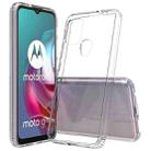 For Motorola Moto G30 / G20 / G10 Shockproof Scratchproof TPU + Acrylic Protective Case(Transparent) - 1