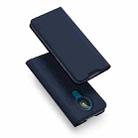 For Nokia 1.4 DUX DUCIS Skin Pro Series Horizontal Flip PU + TPU Leather Case with Holder & Card Slots(Blue) - 1