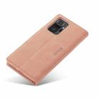For Xiaomi Redmi Note 10S Forwenw F1 Series Matte Strong Magnetism Horizontal Flip Leather Case with Holder & Card Slots & Wallet & Photo Frame(Rose Gold) - 5