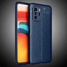 For Xiaomi Redmi Note 10 Pro 5G Litchi Texture TPU Shockproof Case(Navy Blue) - 1