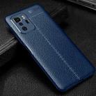 For Xiaomi Redmi Note 10 Pro 5G Litchi Texture TPU Shockproof Case(Navy Blue) - 2