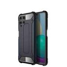 For Samsung Galaxy A22 4G Magic Armor TPU + PC Combination Case(Navy Blue) - 1