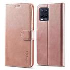 For OPPO Realme 8 / 8 Pro LC.IMEEKE Calf Texture Horizontal Flip Leather Case, with Holder & Card Slots & Wallet(Rose Gold) - 1