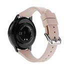 22mm T-shaped Buckle Silicone Watch Band(Snd Pink) - 1