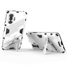 For Xiaomi Redmi K40 Gaming Punk Armor 2 in 1 PC + TPU Shockproof Case with Invisible Holder(White) - 4
