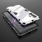 For Xiaomi Redmi K40 Gaming Punk Armor 2 in 1 PC + TPU Shockproof Case with Invisible Holder(White) - 6