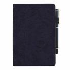 For iPad Pro 9.7 inch Calf Pattern Double Folding Design Embossed Leather Case with Holder & Card Slots & Pen Slot & Elastic Band(Black) - 2