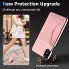 For iPhone X / XS Ultra-thin Shockproof Protective Case with Holder & Metal Magnetic Function(Rose Gold) - 4
