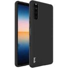 For Sony Xperia 10 III IMAK UC-3 Series Shockproof Frosted TPU Protective Case(Black) - 1