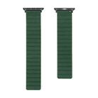 Silicone Magnetic Watch Band For Apple Watch Series 7 45mm / 6 & SE & 5 & 4 44mm / 3 & 2 & 1 42mm(Green) - 1