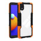 For Samsung Galaxy A01 Core TPU + PC + Acrylic 3 in 1 Shockproof Protective Case(Orange) - 1