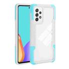 For Samsung Galaxy A52 5G / 4G TPU + PC + Acrylic 3 in 1 Shockproof Protective Case(Sky Blue) - 1