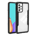 For Samsung Galaxy A52 5G / 4G TPU + PC + Acrylic 3 in 1 Shockproof Protective Case(Black) - 1