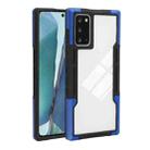 For Samsung Galaxy Note20 TPU + PC + Acrylic 3 in 1 Shockproof Protective Case(Blue) - 1