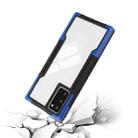 For Samsung Galaxy Note20 TPU + PC + Acrylic 3 in 1 Shockproof Protective Case(Blue) - 5