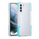 For Samsung Galaxy S21 5G TPU + PC + Acrylic 3 in 1 Shockproof Protective Case(Sky Blue) - 1