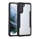 For Samsung Galaxy S21+ 5G TPU + PC + Acrylic 3 in 1 Shockproof Protective Case(Black) - 1