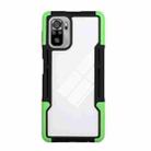 For Xiaomi Redmi Note 10 TPU + PC + Acrylic 3 in 1 Shockproof Protective Case(Green) - 2