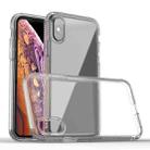 For iPhone X / XS Shockproof Transparent TPU Airbag Protective Case - 1