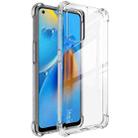 For OPPO F19 4G / A74 4G IMAK All-inclusive Shockproof Airbag TPU Case with Screen Protector(Transparent) - 1