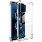 For Asus Zenfone 8 IMAK All-inclusive Shockproof Airbag TPU Case with Screen Protector(Transparent) - 1