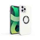 For iPhone 11 Pro Max PU+PC+TPU Mobile Phone Protective Case (White) - 1