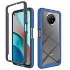 For Xiaomi Redmi Note 9T Starry Sky Solid Color Series Shockproof PC + TPU Protective Case(Royal Blue) - 1