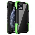 For iPhone 11 Pro TPU + PC + Acrylic 3 in 1 Shockproof Protective Case (Green) - 1