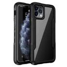 For iPhone 11 Pro TPU + PC + Acrylic 3 in 1 Shockproof Protective Case (Black) - 1