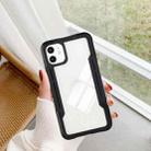 For iPhone 12 mini TPU + PC + Acrylic 3 in 1 Shockproof Protective Case (Black) - 6