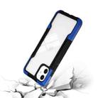 For iPhone 12 mini TPU + PC + Acrylic 3 in 1 Shockproof Protective Case (Blue) - 5